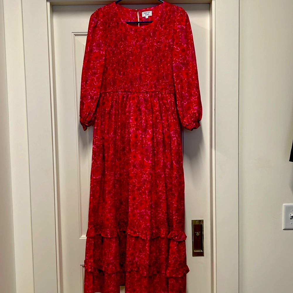 Bought on Tuckernuck - Pink City Prints long dress.